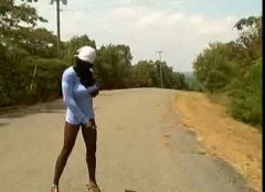 Tranny hitcher, oldie but goodie