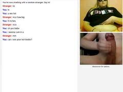 Hot bbw girl cum for me on omegle